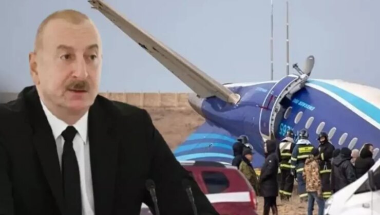 Aliyev, Azerbaycan uçağının neden düştüğünü açıklayıp tazminat istedi