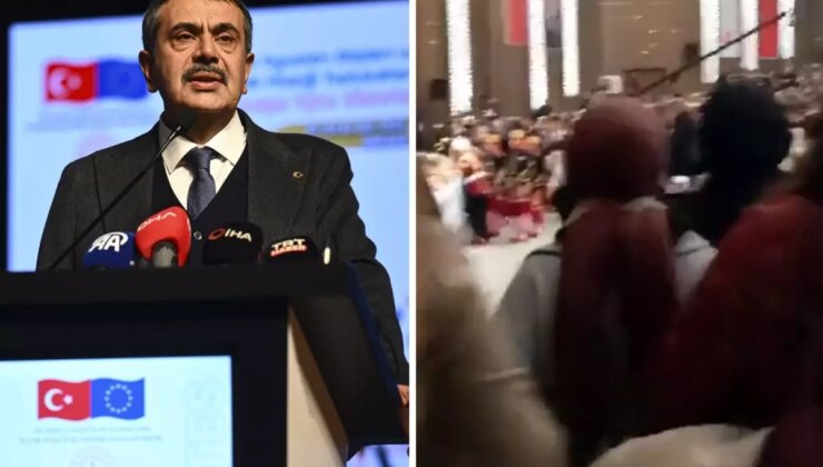 Mülakat mağduru öğretmenler, Bakan Tekin’i protesto etti