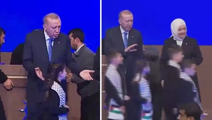 Programa damga vuran an! Cumhurbaşkanı Erdoğan çok sinirlendi