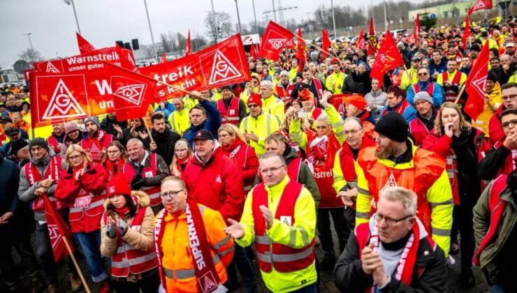 Volkswagen’de 10 bin işçi greve gitti