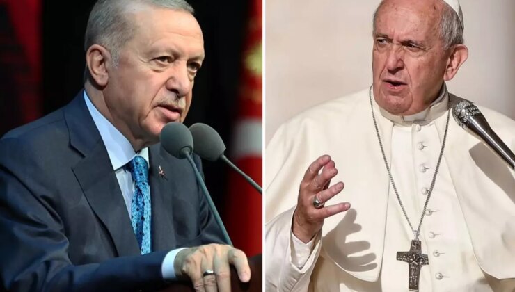 Cumhurbaşkanı Erdoğan’dan Papa Francis için taziye mesajı! Gazze vurgusu dikkat çekti