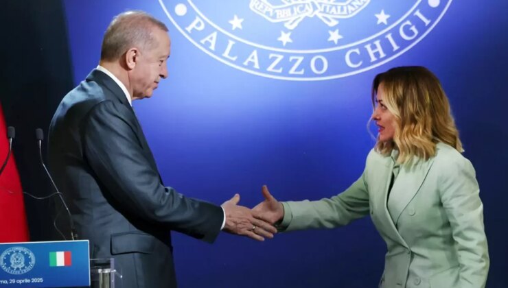 Erdoğan ve Meloni’den İtalya’da ortak zirve