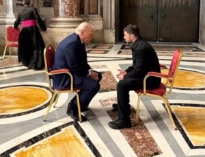 Trump ve Zelenski, Papa’nın cenazesi sırasında bir görüşme gerçekleştirdi