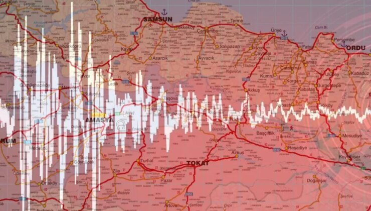 Amasya’da 4.4 büyüklüğünde deprem