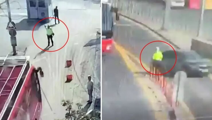 Emniyet’ten CHP otobüsünü polisin üzerine süren şoföre suç duyurusu