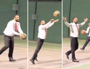 Suriye Cumhurbaşkanı Ahmed Şara Dışişleri Bakanı ile basketbol oynadı